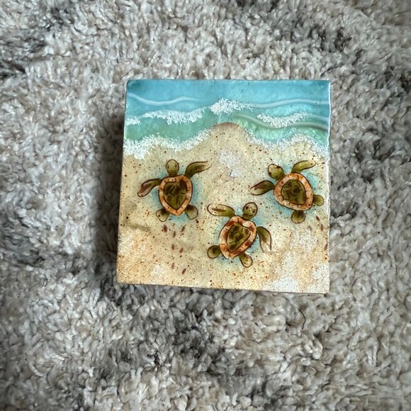 Turtle Trinket Box - Picture 1 of 3